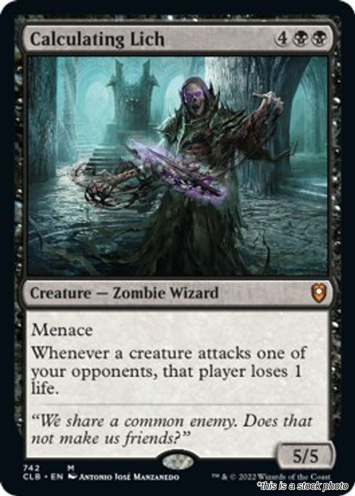 Calculating Lich