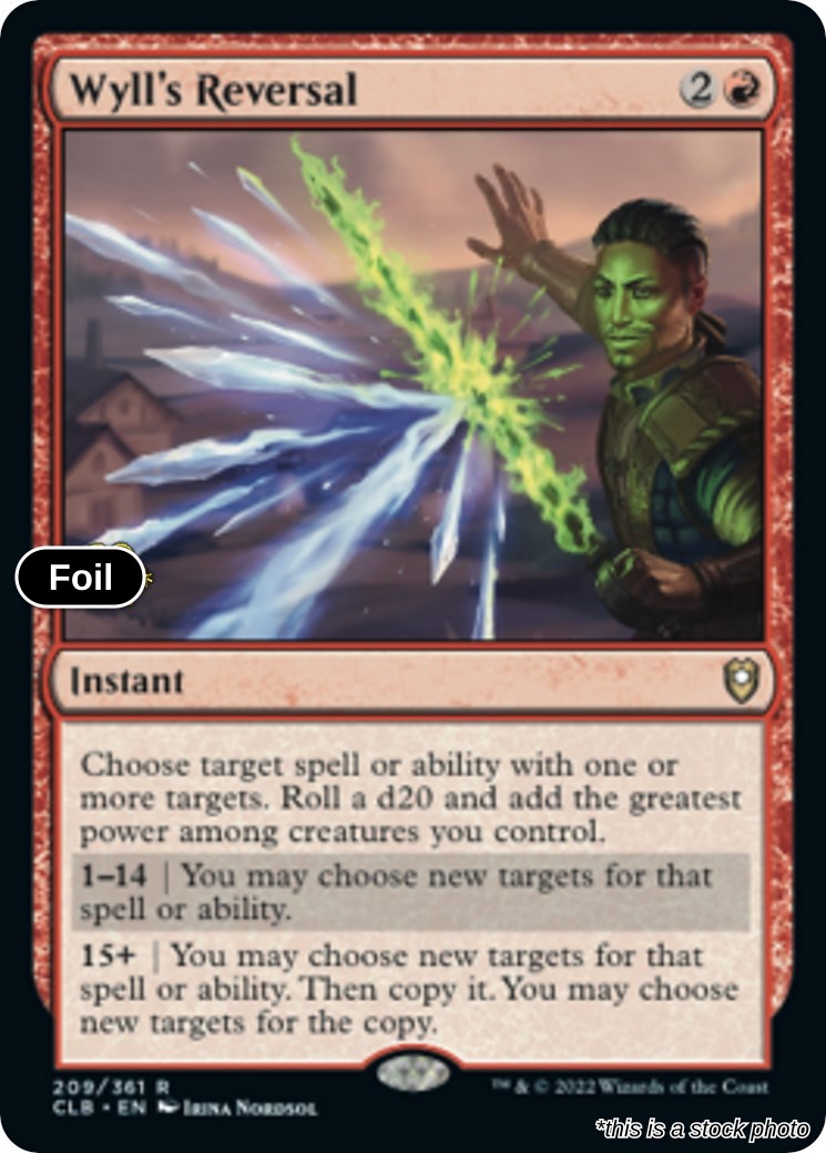 Wyll's Reversal