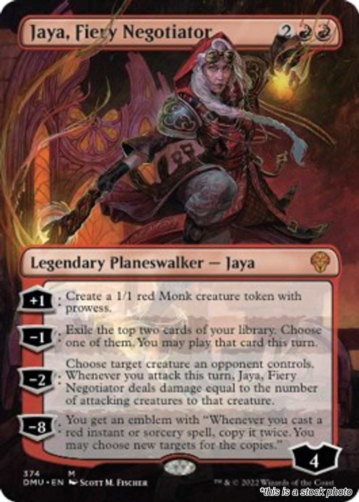 Jaya, Fiery Negotiator (Borderless)
