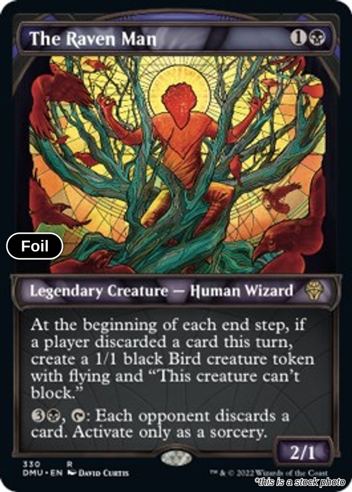 The Raven Man (Textured Foil)