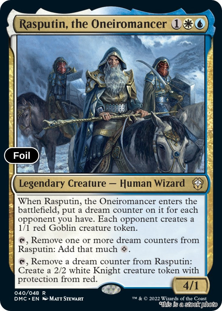 Rasputin, the Oneiromancer