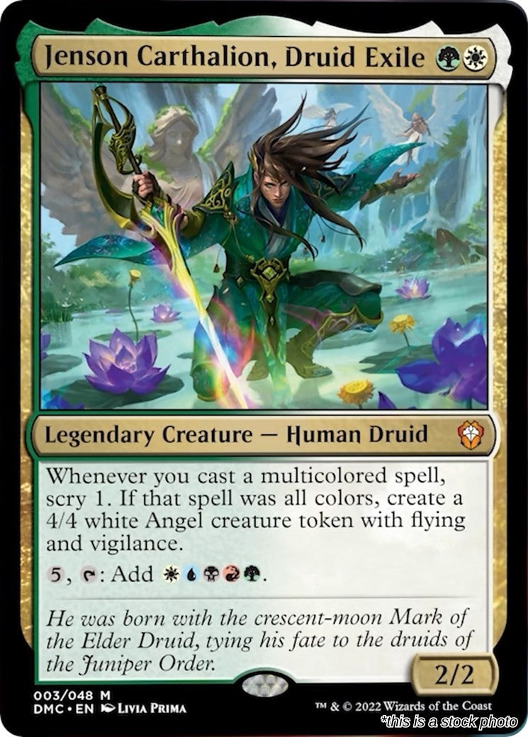 Jenson Carthalion, Druid Exile