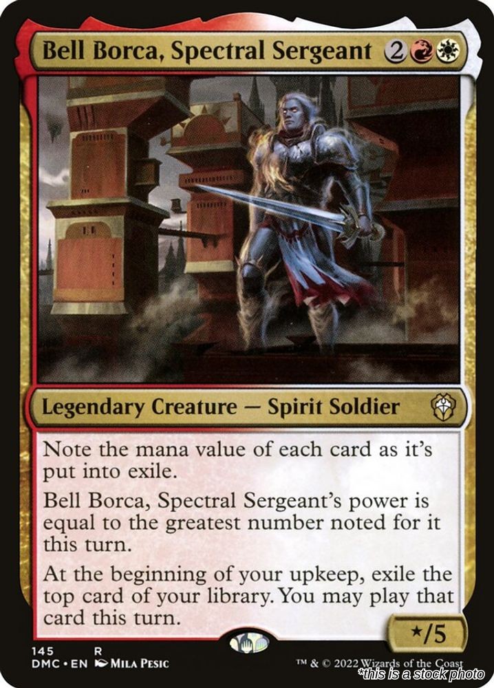 Bell Borca, Spectral Sergeant