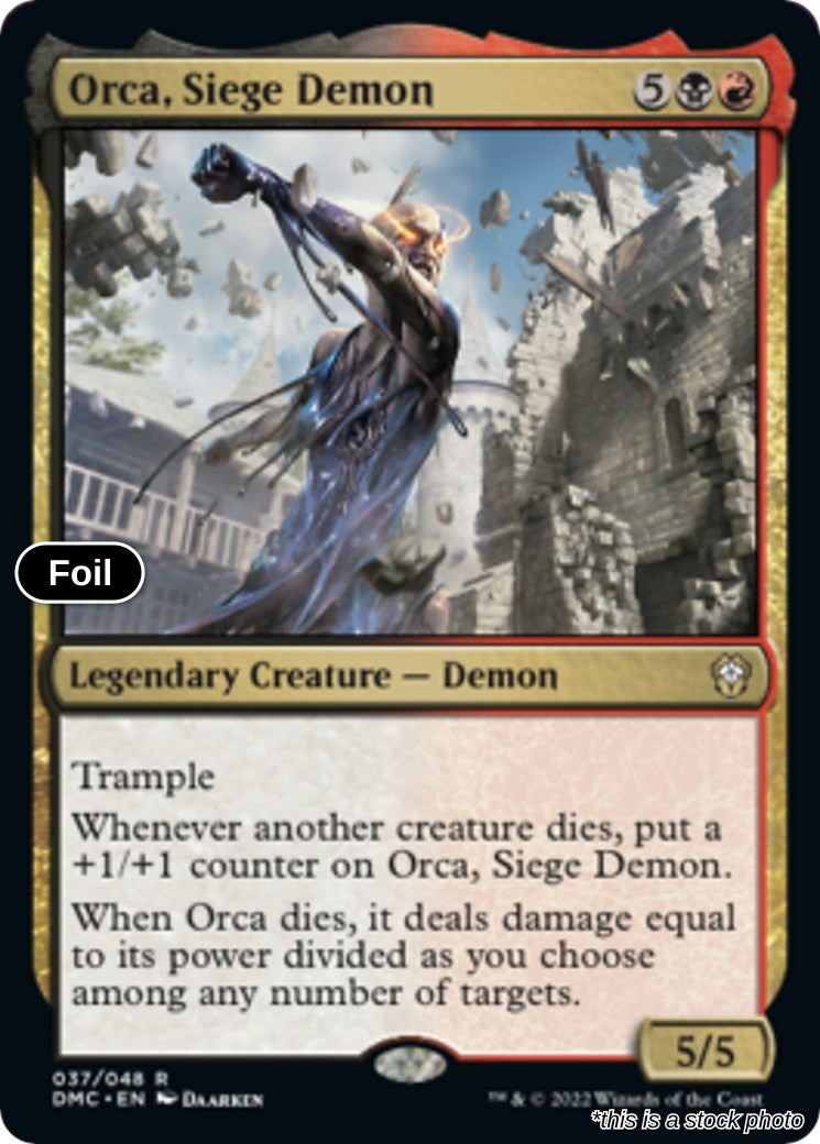 Orca, Siege Demon