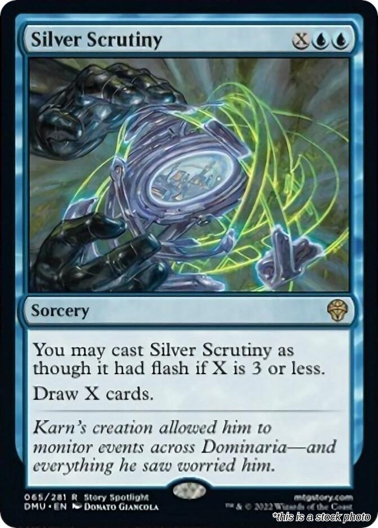 Silver Scrutiny