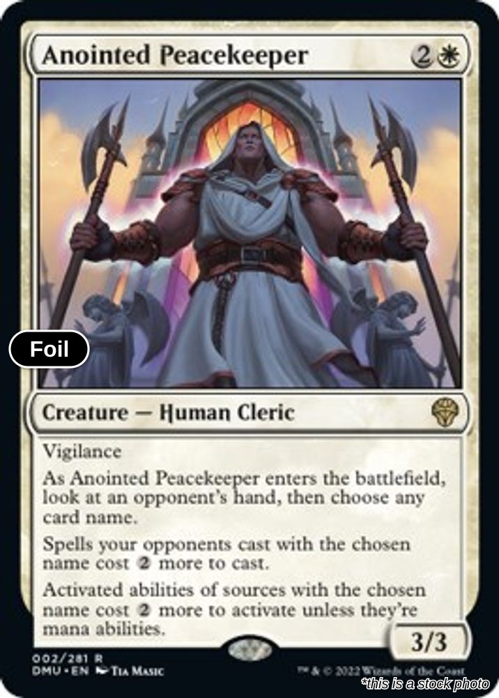 Anointed Peacekeeper