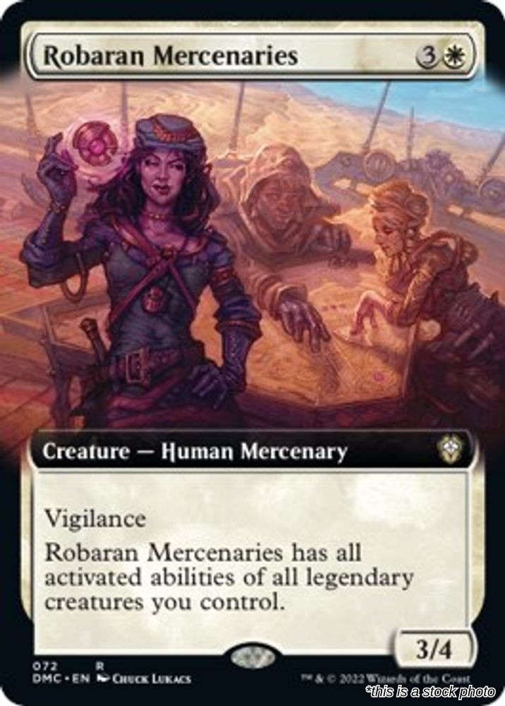 Robaran Mercenaries (Extended Art)