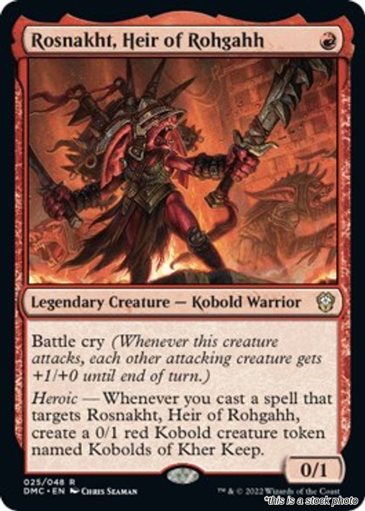 Rosnakht, Heir of Rohgahh