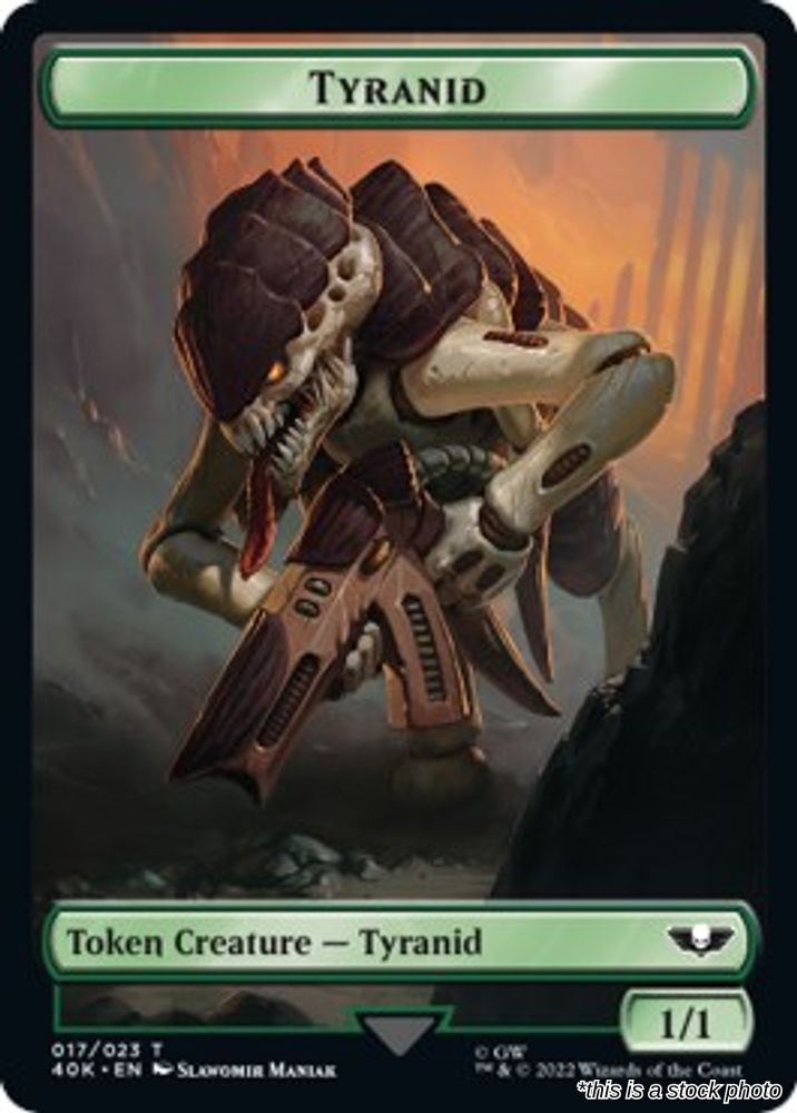 Tyranid (017) // Tyranid Gargoyle Double-Sided Token
