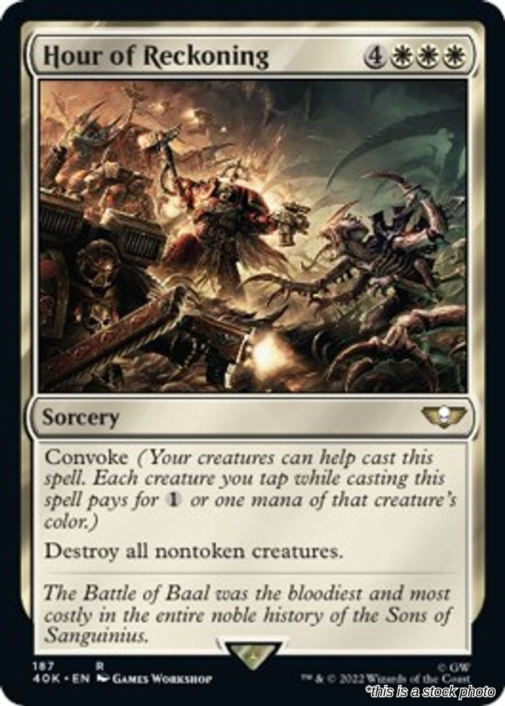 Hour of Reckoning