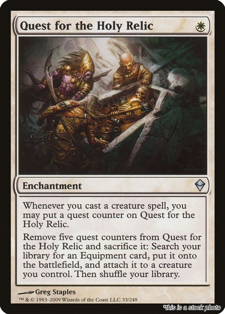 Quest for the Holy Relic