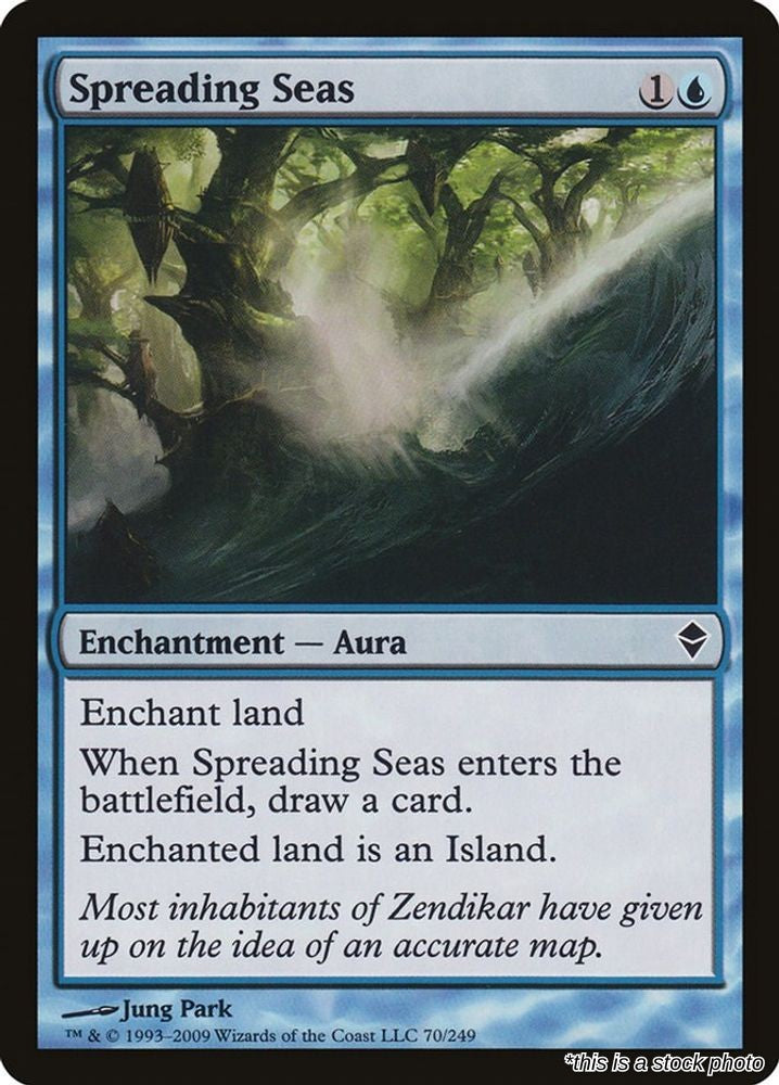 Spreading Seas