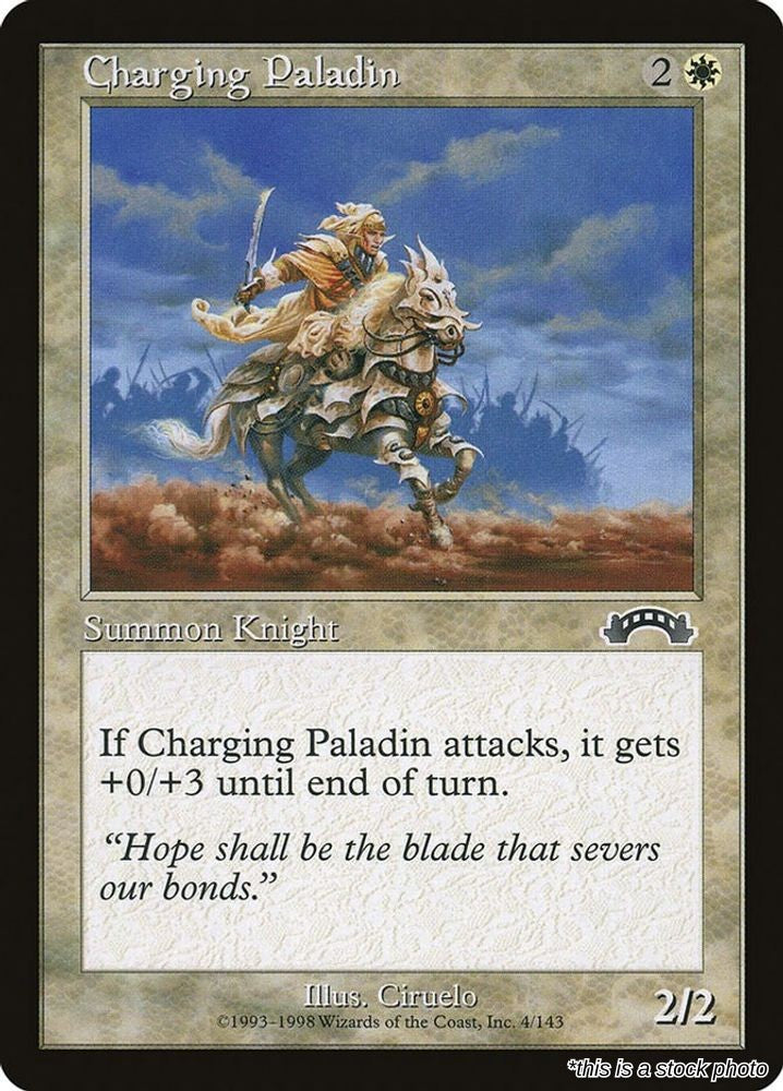 Charging Paladin
