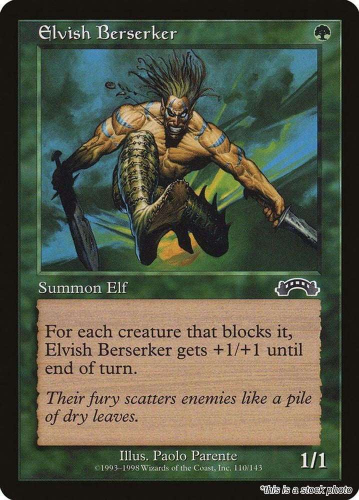 Elvish Berserker