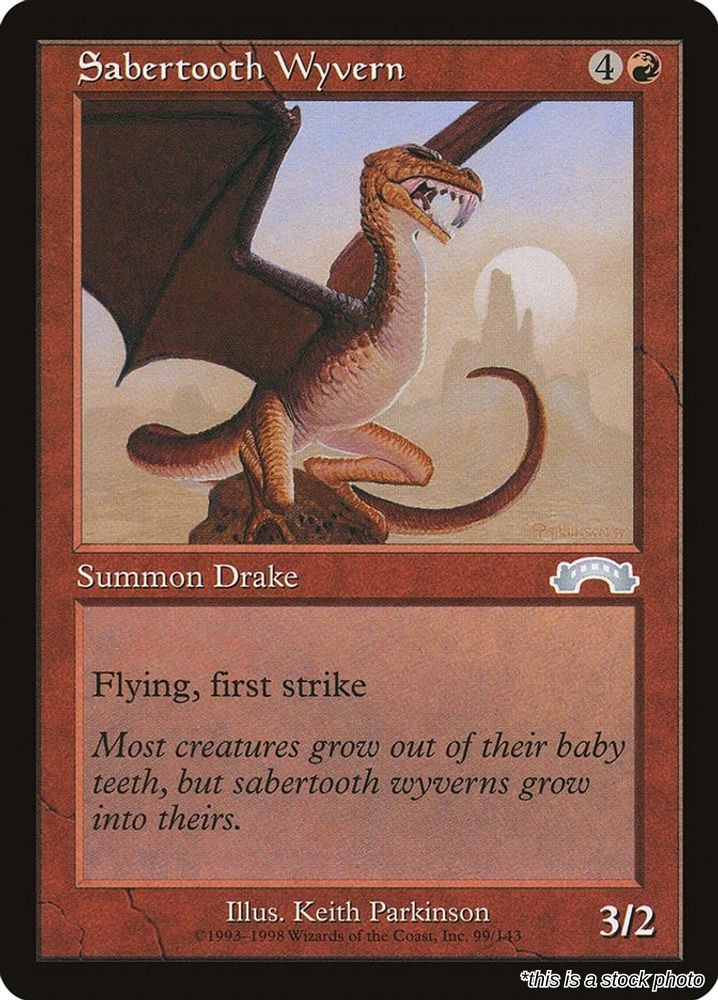 Sabertooth Wyvern