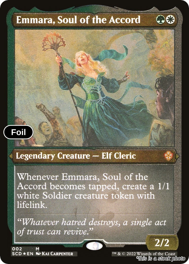 Emmara, Soul of the Accord (Foil Etched)