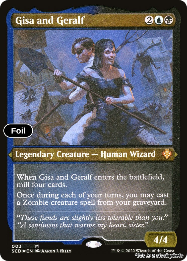 Gisa and Geralf (Foil Etched)