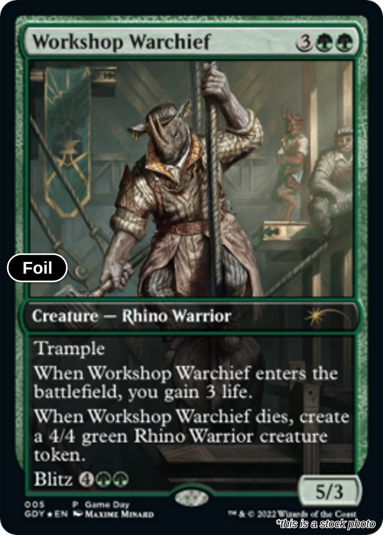 Workshop Warchief