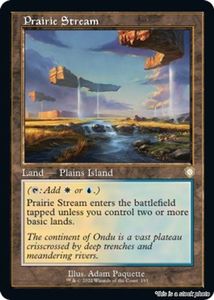 Prairie Stream (Retro Frame)