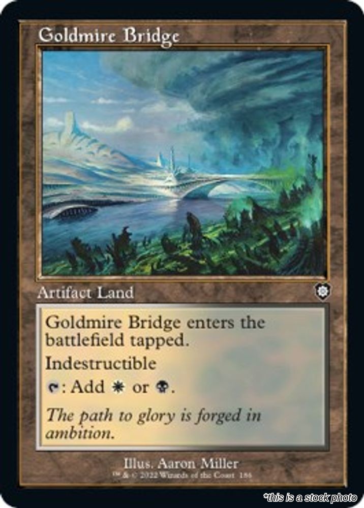 Goldmire Bridge (Retro Frame)