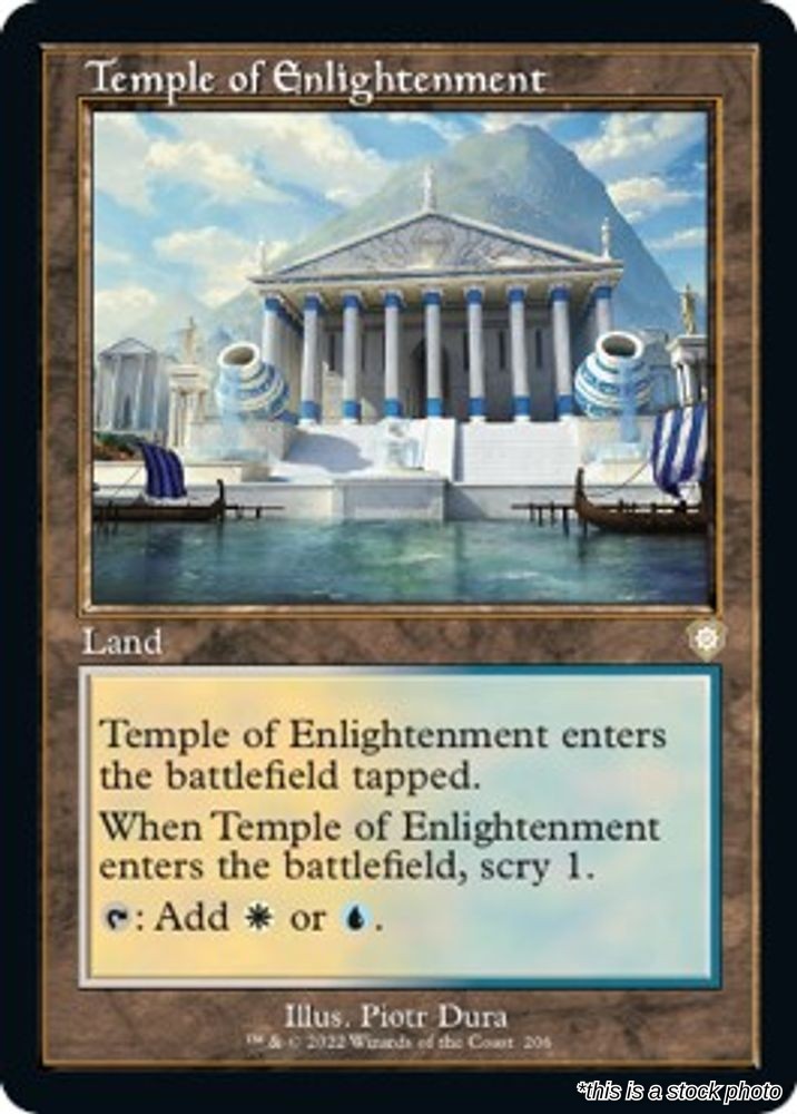 Temple of Enlightenment (Retro Frame)