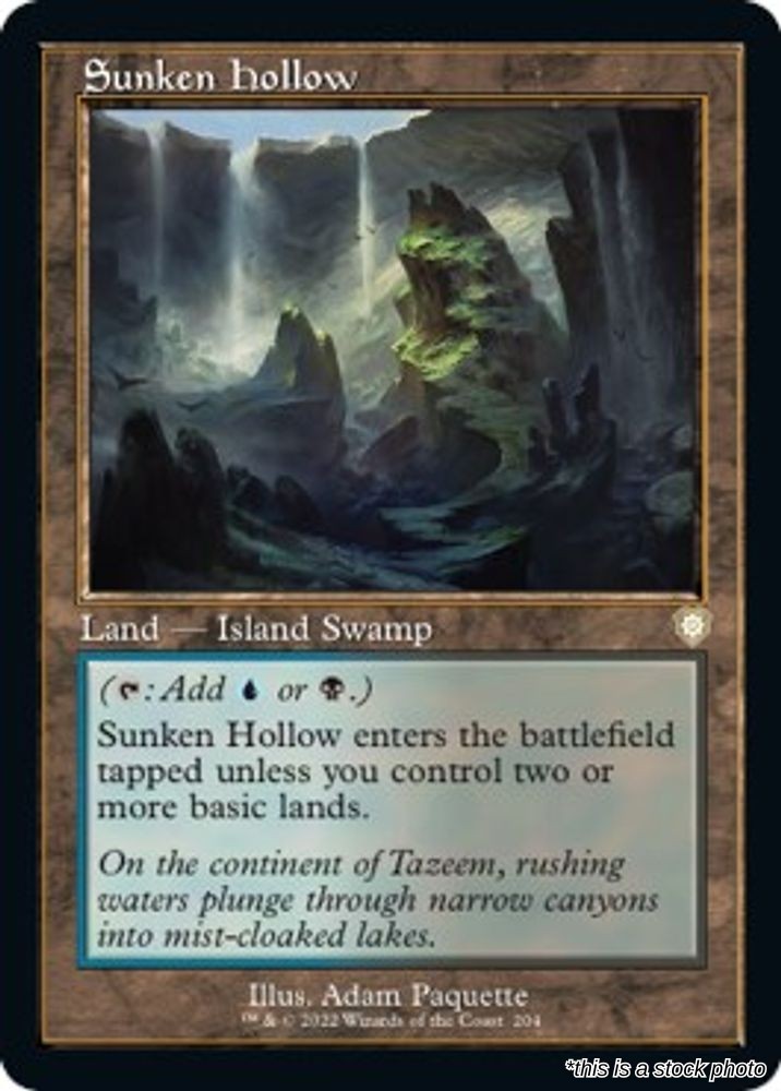 Sunken Hollow (Retro Frame)