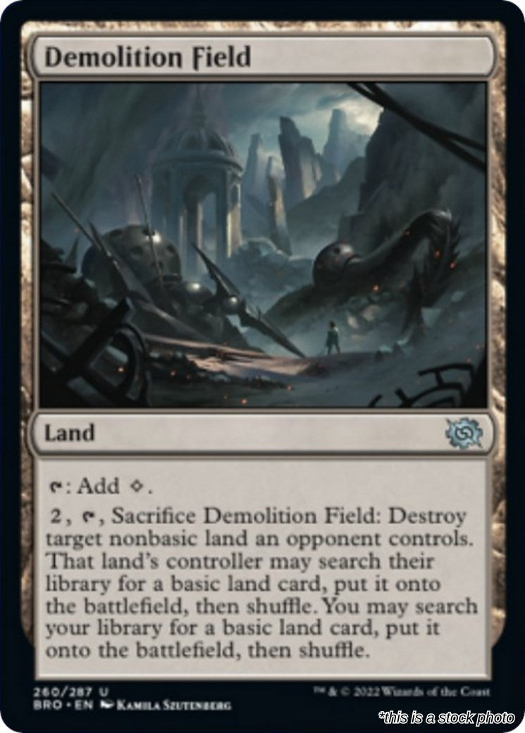 Demolition Field