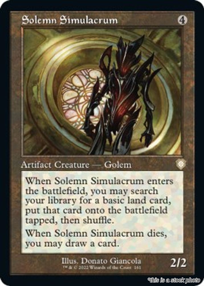 Solemn Simulacrum (Retro Frame)
