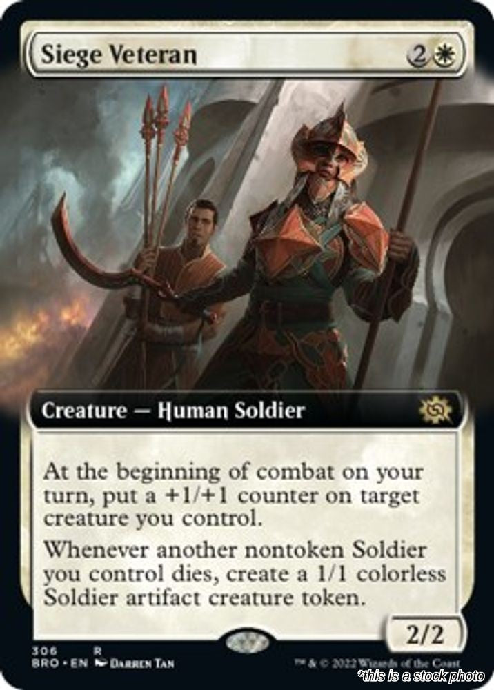 Siege Veteran (Extended Art)