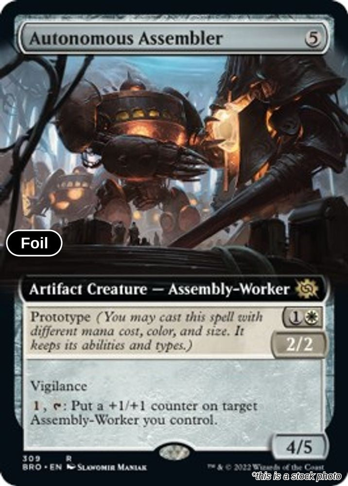 Autonomous Assembler (Extended Art)