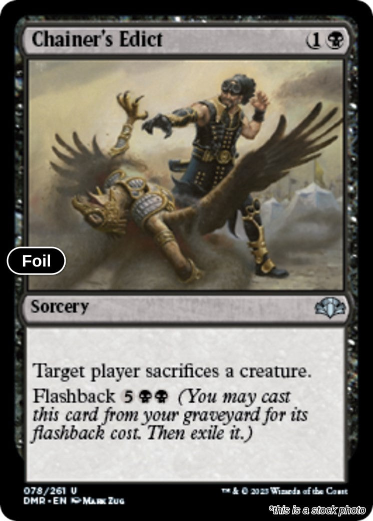Chainer's Edict