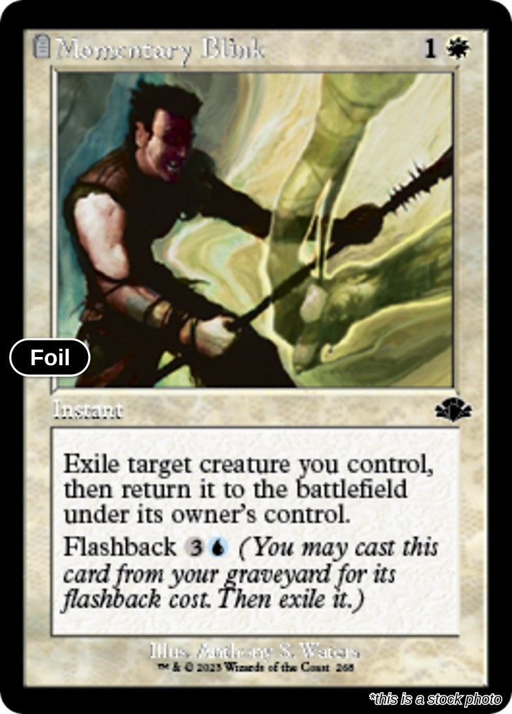 Momentary Blink (Retro Frame)