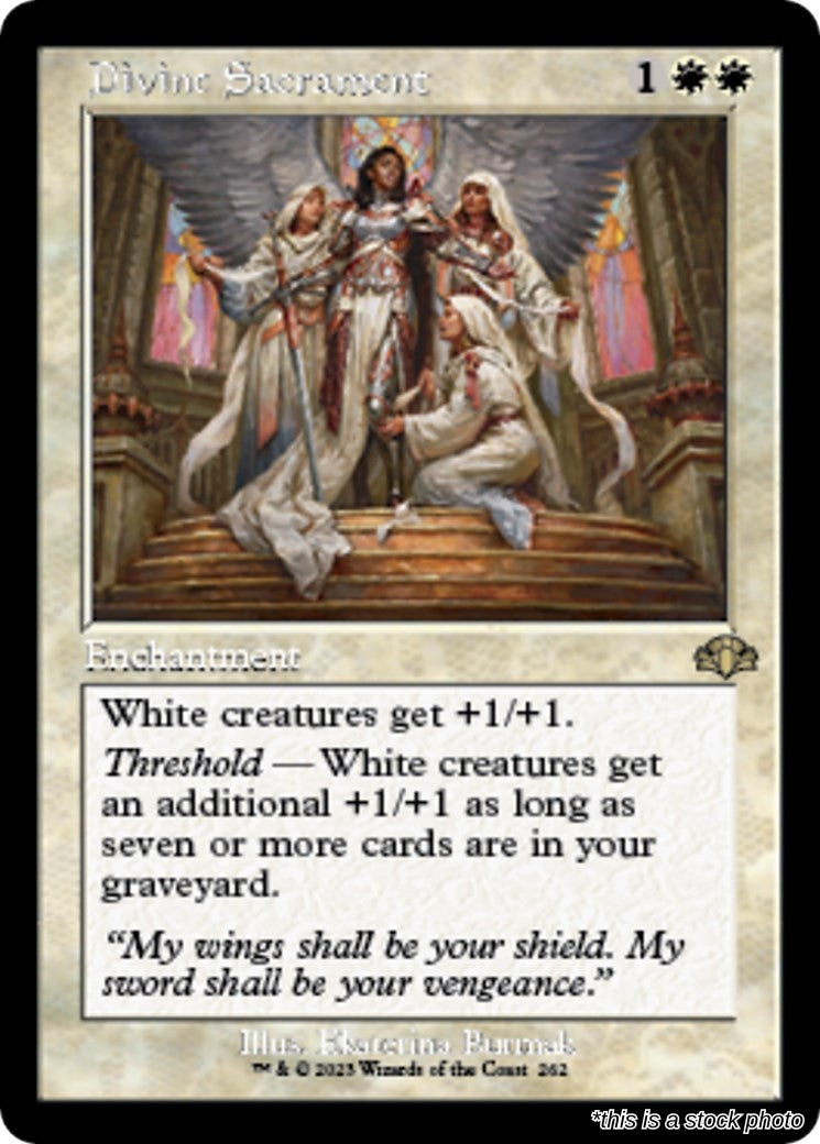 Divine Sacrament (Retro Frame)