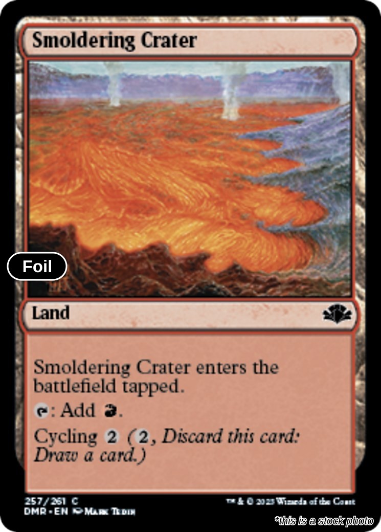 Smoldering Crater