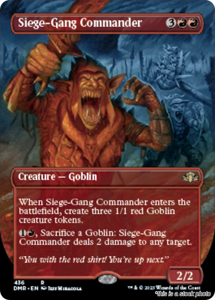 Siege-Gang Commander (Borderless)