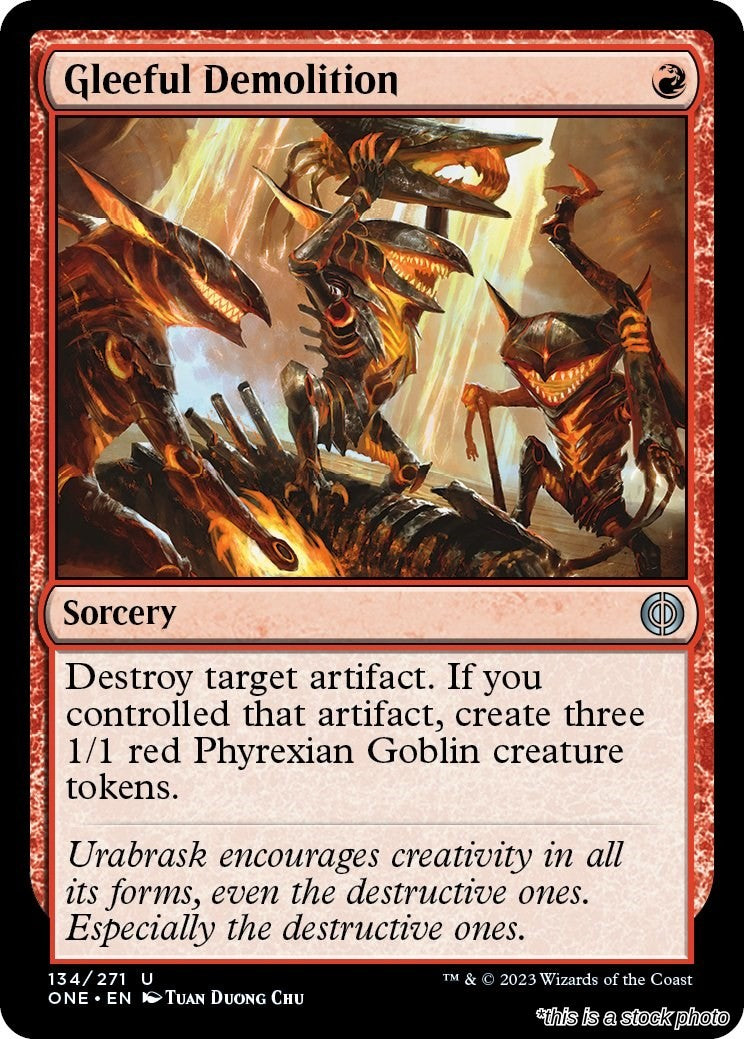 Gleeful Demolition