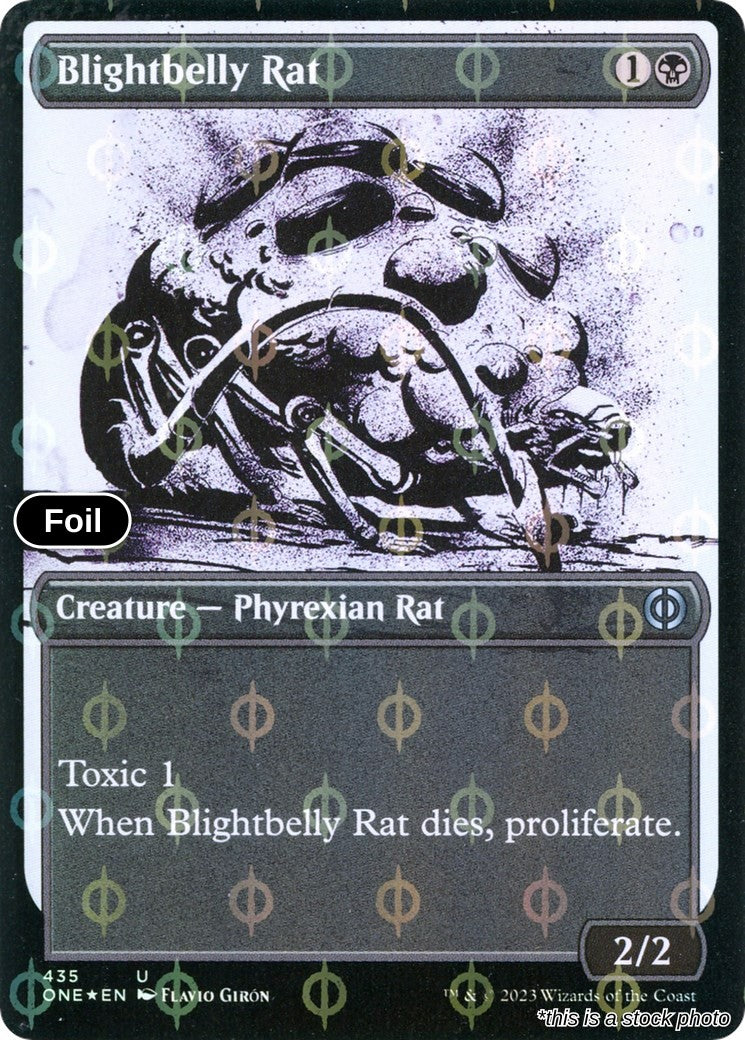 Blightbelly Rat (Showcase) (Step-and-Compleat Foil)