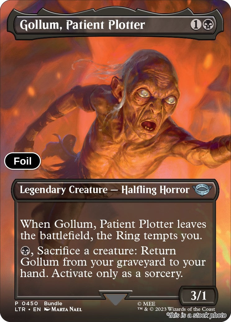 Gollum, Patient Plotter (Borderless) (LTR Bundle)