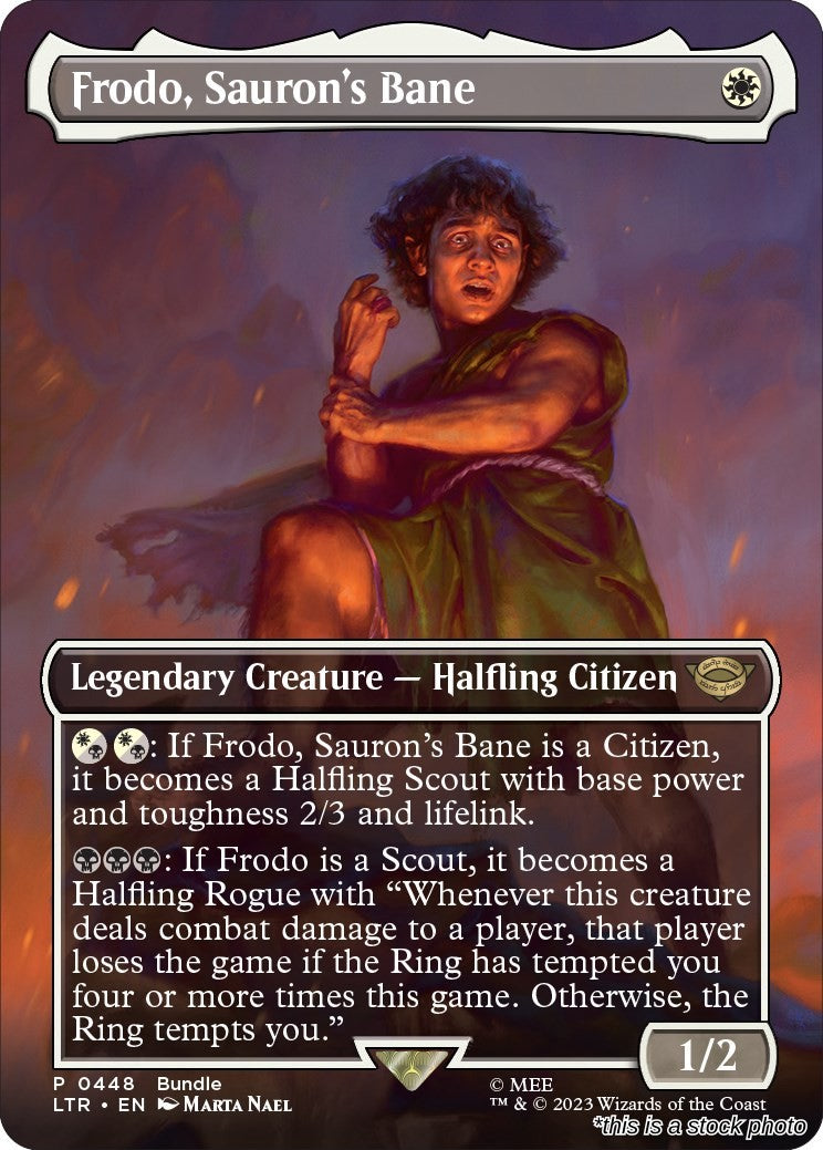 Frodo, Sauron's Bane (Borderless) (LTR Bundle)