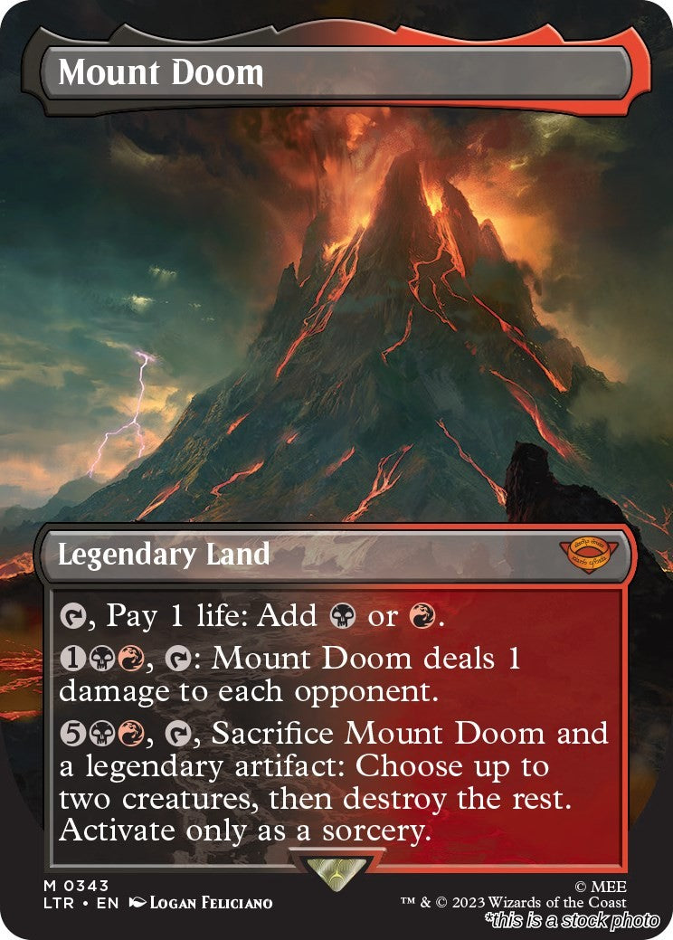 Mount Doom (Borderless)