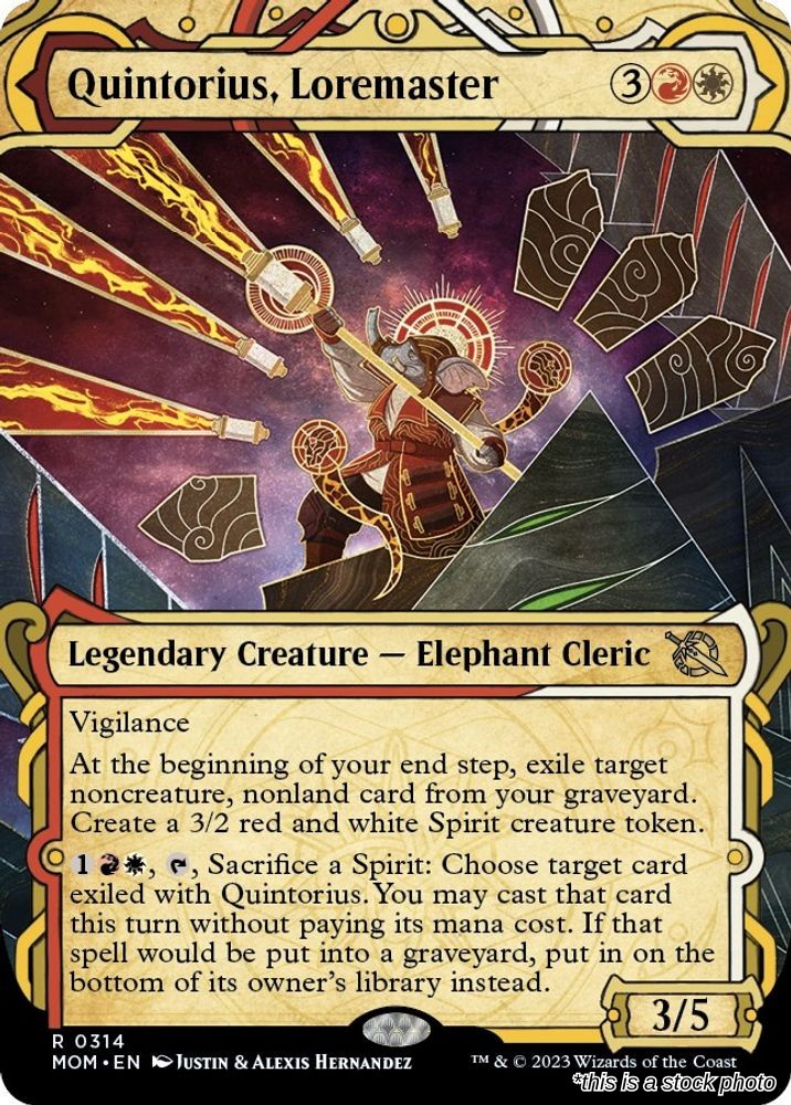 Quintorius, Loremaster (Showcase)