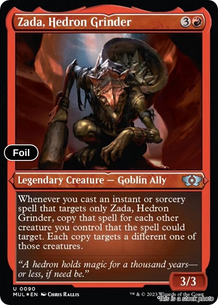 Zada, Hedron Grinder (Foil Etched)