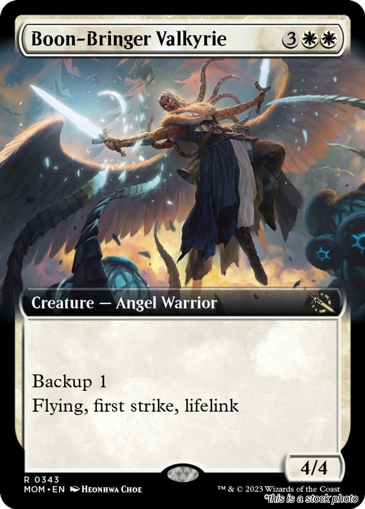 Boon-Bringer Valkyrie (Extended Art)