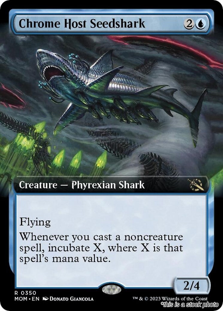 Chrome Host Seedshark (Extended Art)