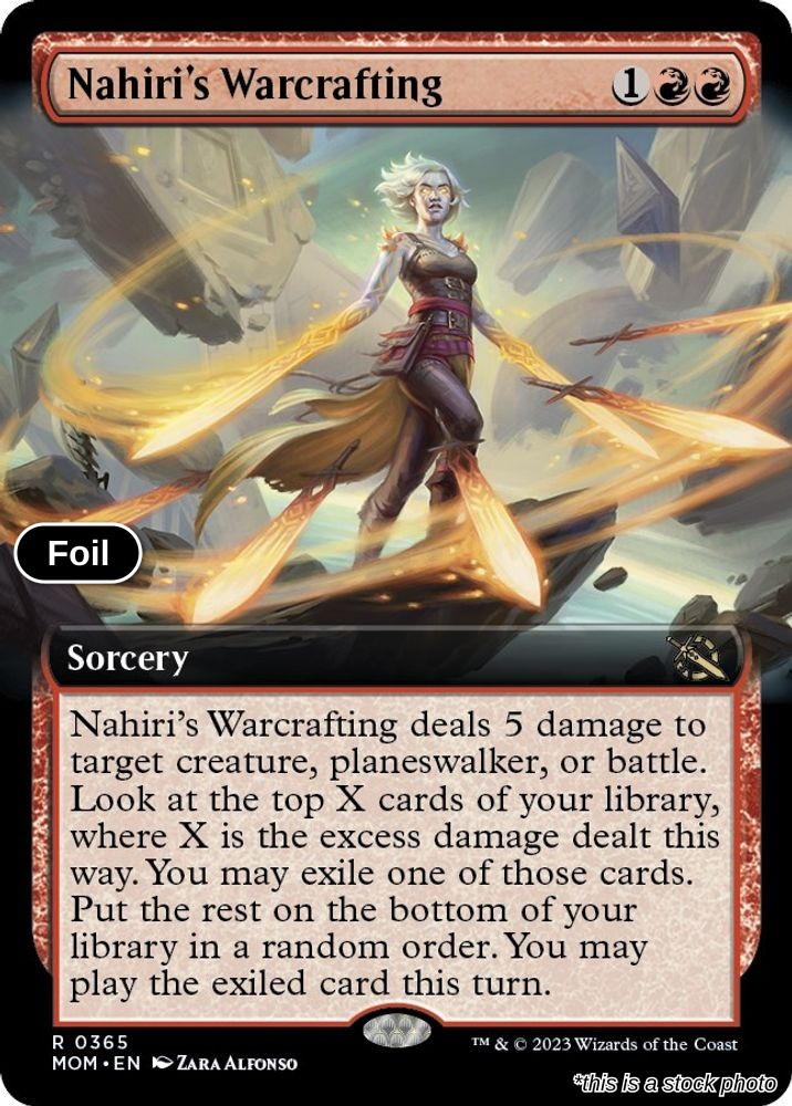 Nahiri's Warcrafting (Extended Art)