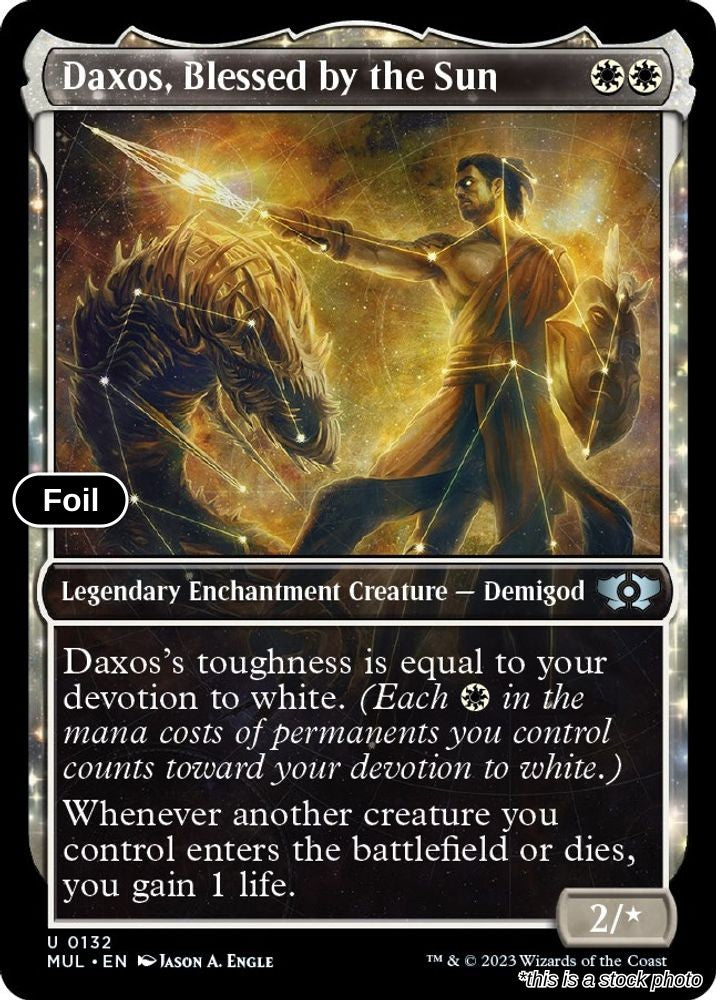 Daxos, Blessed by the Sun (Halo Foil)