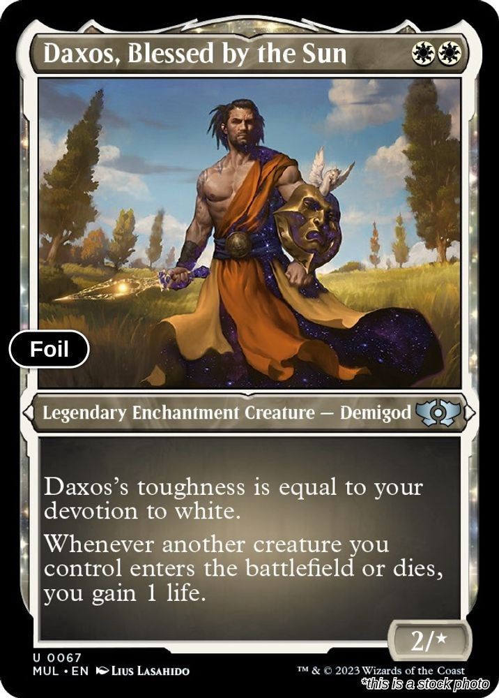Daxos, Blessed by the Sun (Foil Etched)