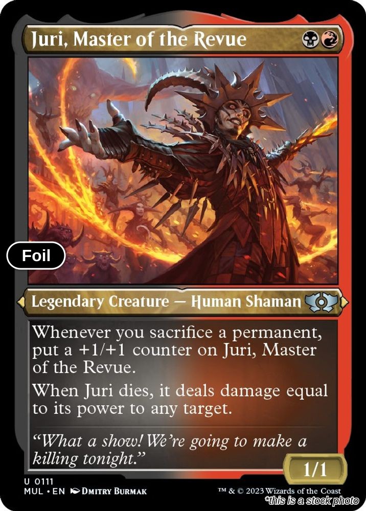 Juri, Master of the Revue (Foil Etched)