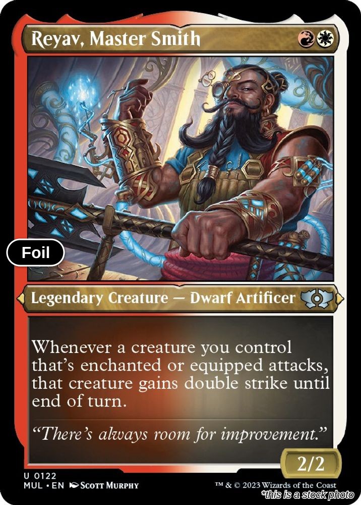Reyav, Master Smith (Foil Etched)