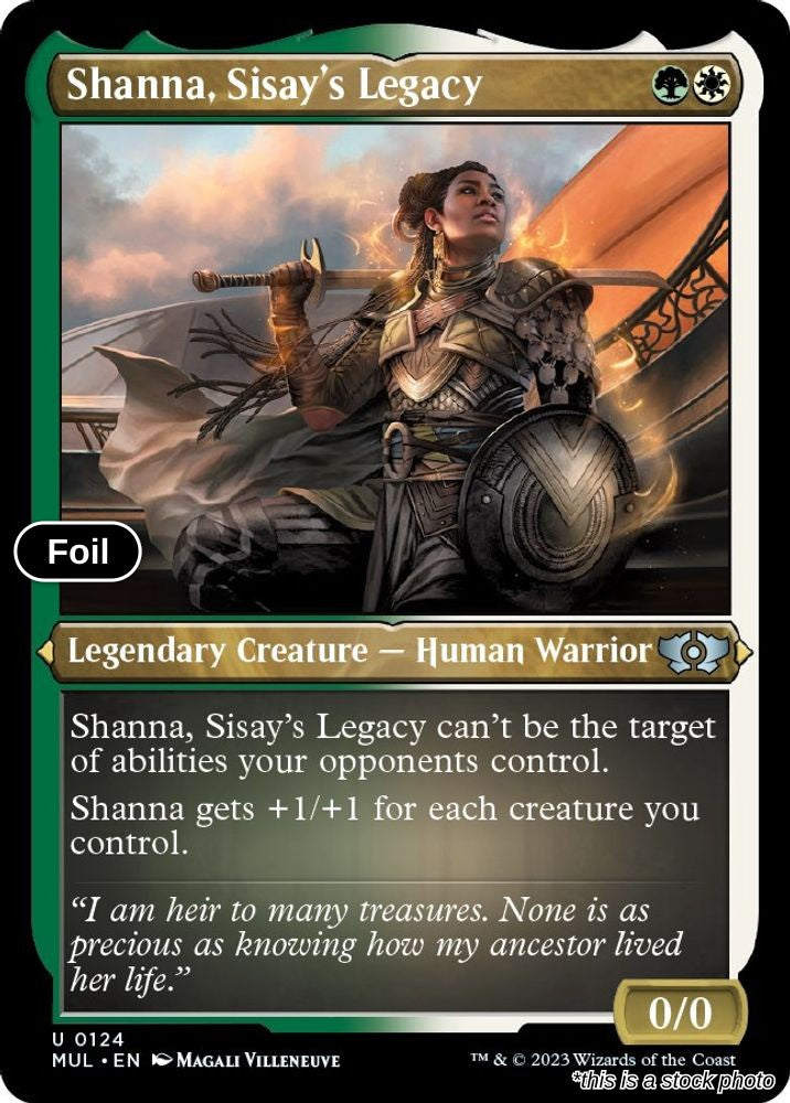 Shanna, Sisay's Legacy (Foil Etched)